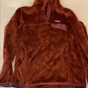 Burnt Orange/Red Patagonia jacket